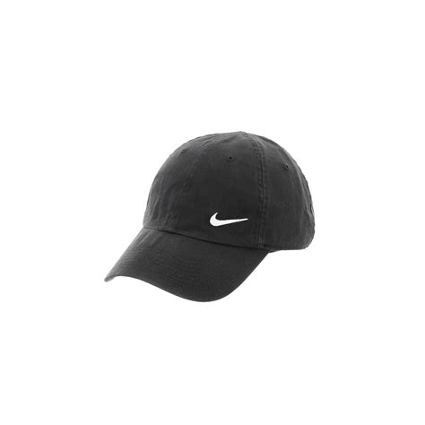 Nike Czapka Heritage Swoosh Cap 371232010 Kolor Czarny Damskie