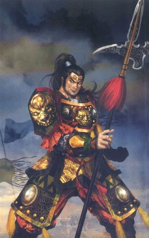 Lu Meng Illustration Characters And Art Dynasty Warriors 4 Dynasty