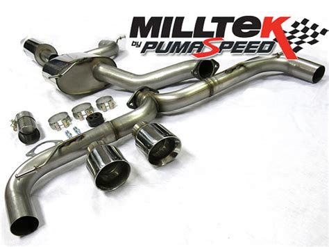 Milltek Sport Exhaust Volkswagen Golf Mk7 Gti Including Gti Performance Pack Models Cat