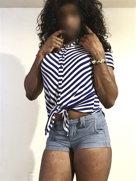 Ebony Crossdresser Sissy Gina Locked And Plugged 1 Photo 5