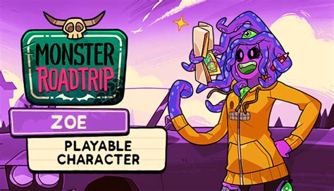 Monster Roadtrip Playable Character Zoe On Steam