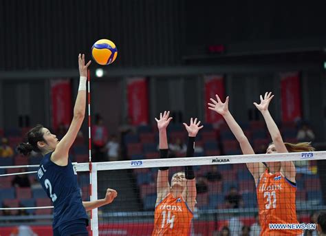 china defeat netherlands 3 1 extending perfect record to nine wins at women s volleyball world