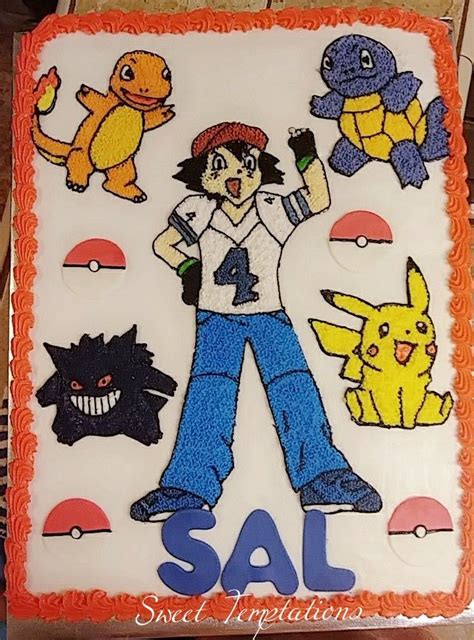 Pokemon Sheet Cake Pokemon Sheet Cake Character