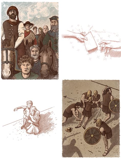 Canterbury Tales Book Illustrations Andrea De Luca