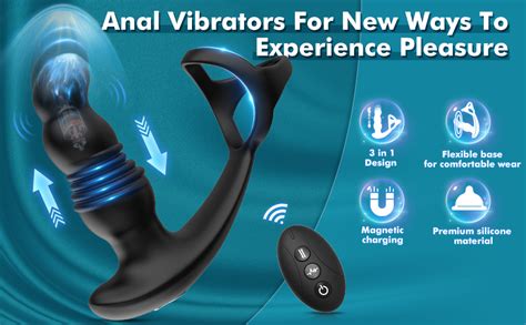 Male Anal Toys Cock Ring Sex Toys Vibrators With Remote Control 7