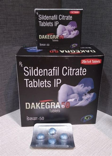 Sildenafil Citrate 50mg Tablets Rs 990 Box Dakgaur Healthcare Id