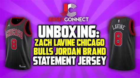 Unboxing Zach Lavine Chicago Bulls Nike Swingman Nba Jersey Statement Jersey Youtube
