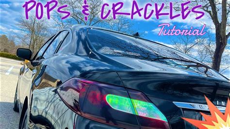 @hosaaayhow to make your exhaust pop, bang, crackle, rumb. How To Make Your Exhaust Pop and Crackle WITHOUT A TUNE ...