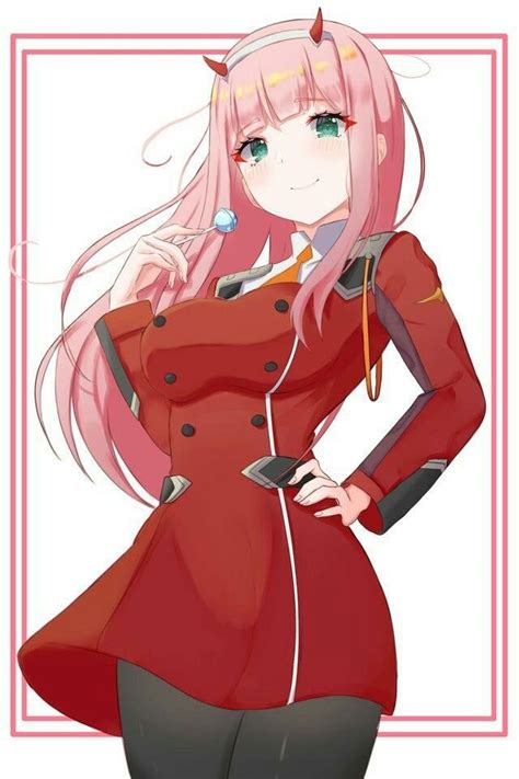 Zero Two Personagens De Anime Menina Anime Menina Bonita Anime