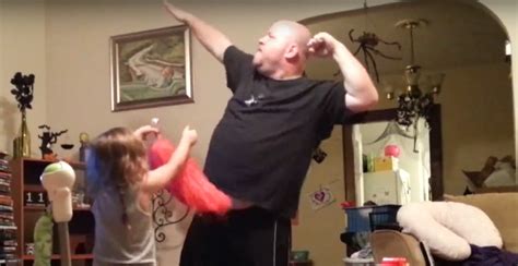 Moms Hidden Camera Catches Adorable Dad Dancing To Katy Perry Song
