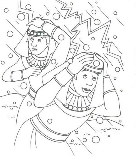 Ten Plagues Of Egypt Coloring Pages Coloring Home