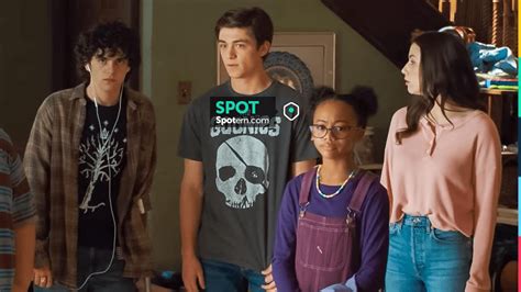 The Goonies T Shirt Worn By Billy Batson Asher Angel In Shazam Fury Of The Gods Movie Spotern