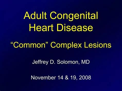 Ppt Adult Congenital Heart Disease Powerpoint Presentation Free
