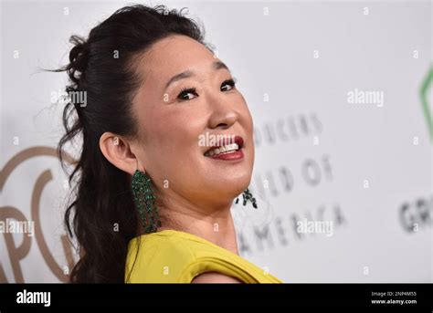 Beverly Hills Usa 25th Feb 2023 Sandra Oh Arriving To The 34th