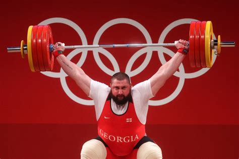 Georgian Weightlifter Breaks World Records To Win Gold At Olympics