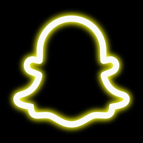 Snapchat Logo Wallpaper Iphone Neon App Icon Iphone Photo App