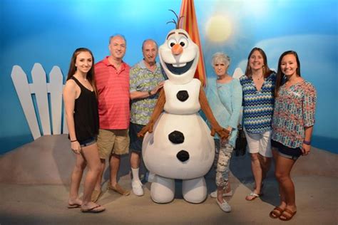 Olaf Celebrity Spotlight Echo Lake Hollywood Studios Vacation Pictures