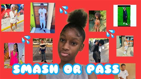 smash or pass 💦 jamaican tiktokers ed youtube