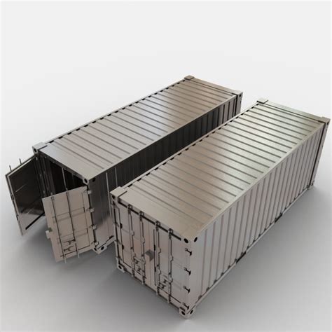 Shipping Container 3d Model