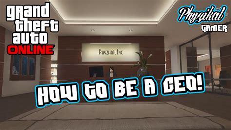 How To Become A Ceo In Gta Online Explained Youtube