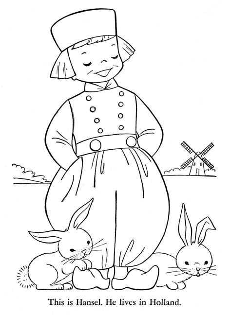 Did you know the difference between holland and the netherlands? Download Netherlands coloring for free - Designlooter 2020 👨‍🎨