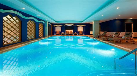 The Westin Valencia Spain Situated In A Indoor Pool Pool