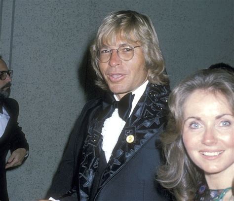 John Denver And Wife Annie Martell Attend The 20th Annual Grammy Awards