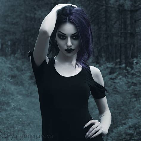 Model Photo Mua Darya Goncharova Dress Gothic And Amazing
