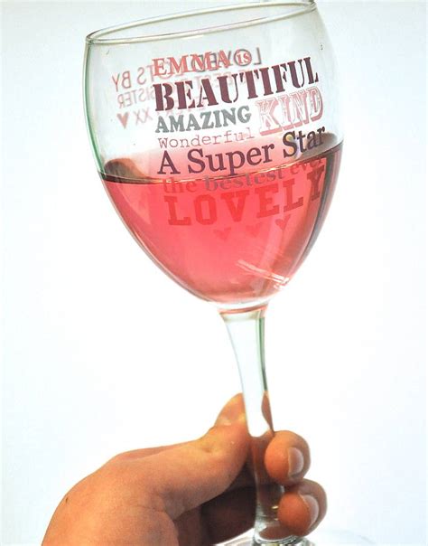 Personalised Best Mum Wine Glass By The Letteroom