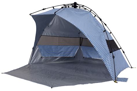 Oztrail Cabana 4 Pop Up Beach Tent Sun Shade Uv Shelter Blue Available At Camping Central