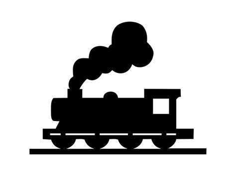 Train Svg Train Clipart Svg File Silhouette Files For Cutting Etsy