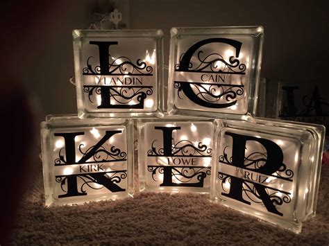 Diy Decorative Glass Block Crafts Tried And True By Trista