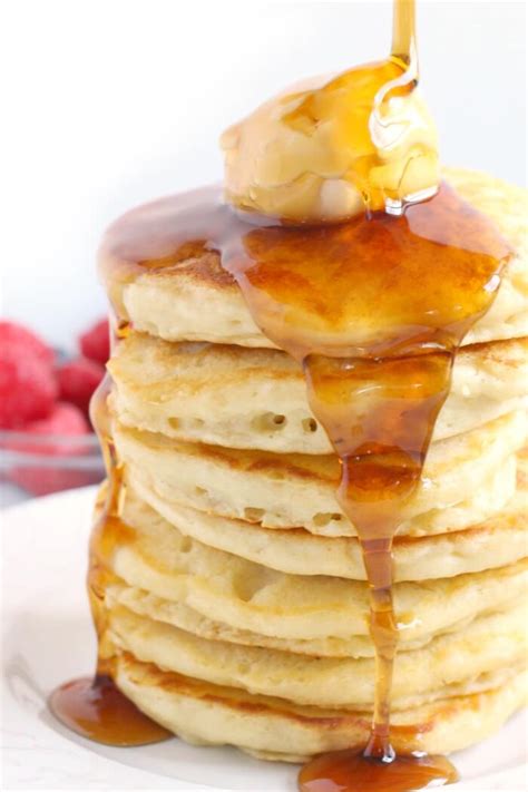Pancake Recipe Super Fluffy Mama Loves Food