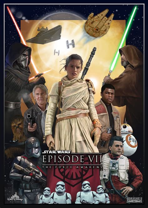 Star Wars 7 Cast Poster