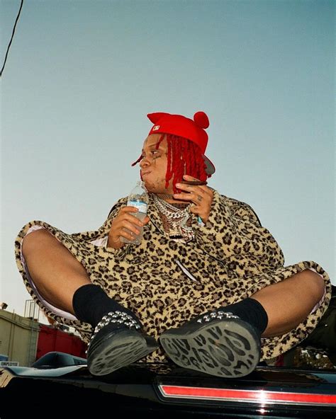 Trippie Redd Outfit Trippie Redd Rappers Red Hair Pictures