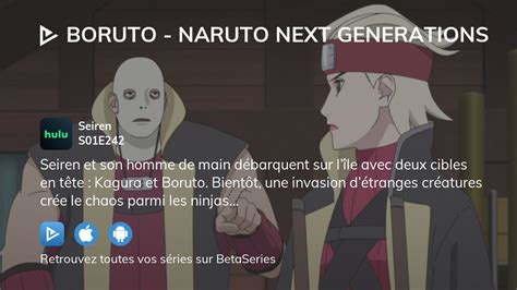 Où Regarder Boruto Naruto Next Generations Saison 1 épisode 242 En
