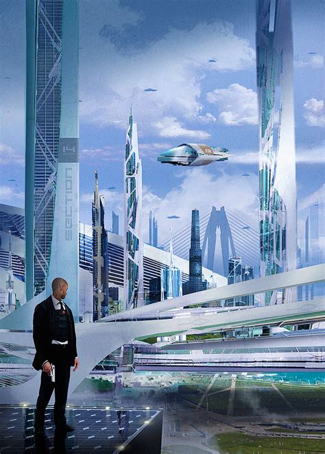 Futuristic Skyline Futuristic City Future City Cyberpunk City