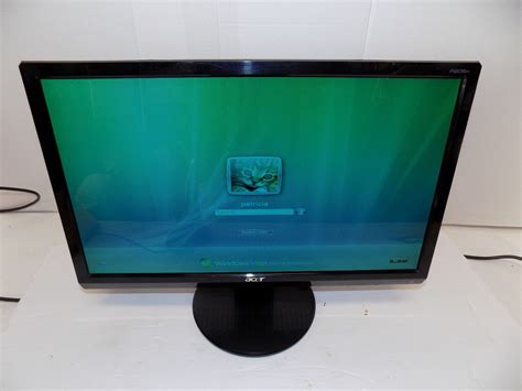 Acer P205h 20 Inch Lcd Computer Monitor 60hz Dvi Built In Speakers With
