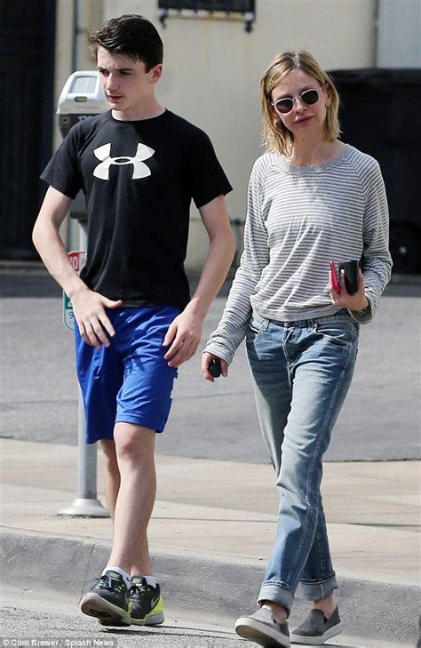 Calista Flockhart runs errands in LA with son Liam | Harrison ford son