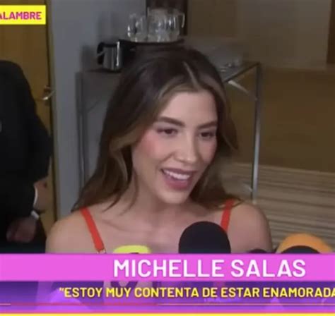 Michelle Salas Revela Si Luis Miguel Estará En Su Boda ‘dicen Que La