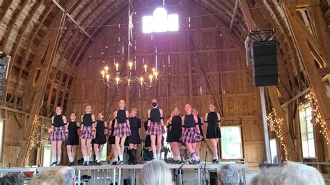 trinity ensemble dancers irish fest in the barn 2022 youtube
