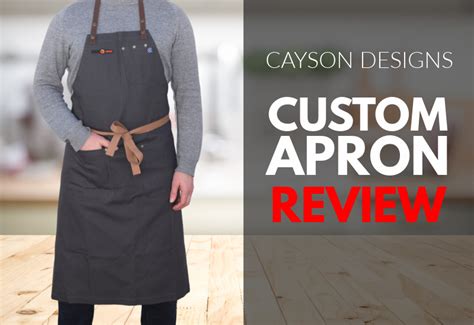 Cayson Designs Custom Apron Review Tip Topreviews