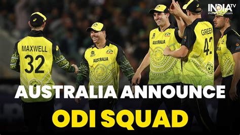 Aus Vs Eng Odi Series No Rest For Pat Cummins Led Pace Attack As Australia Announce Squad For