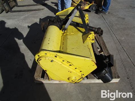 John Deere 35a Commercial 48 Mounted Tiller And Pto Gearbox Bigiron Auctions