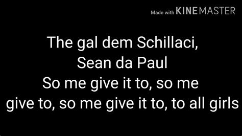 Sean Paul ~ Temperature Lyrics Youtube
