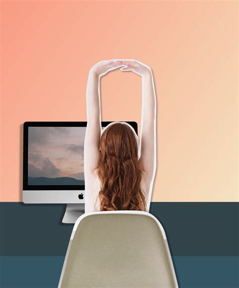 Five Chair Yoga Poses You Can Do While Working To De Stress