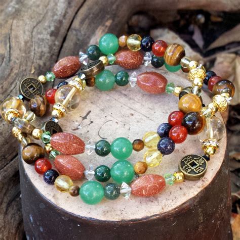 Law Of Attraction Abundance Bracelet For Attracting Wealth Etsy