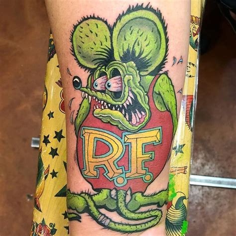 Rat Fink Tattoo