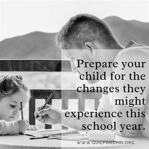 Prepare Your Child For Changes