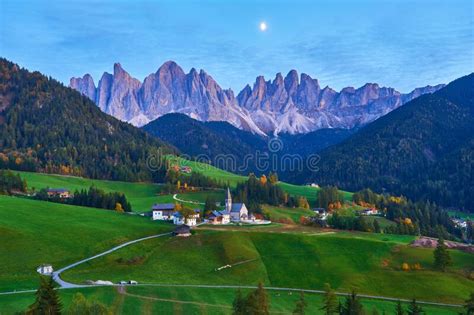 Santa Maddalena In Dolomites Rangesouth Tyrol Stock Image Image Of